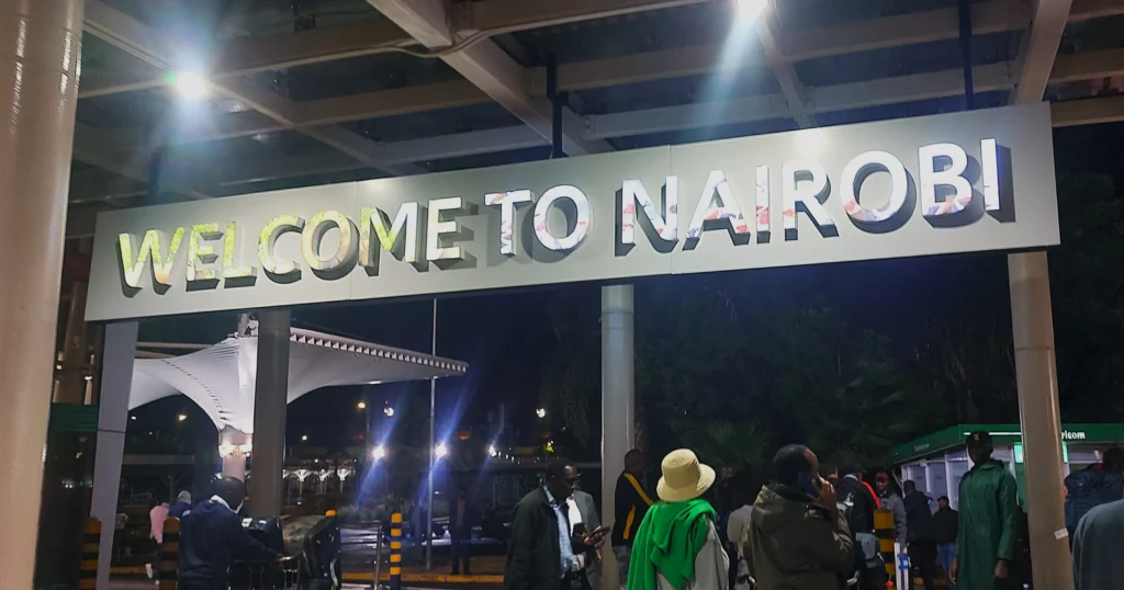 Kenya arrival