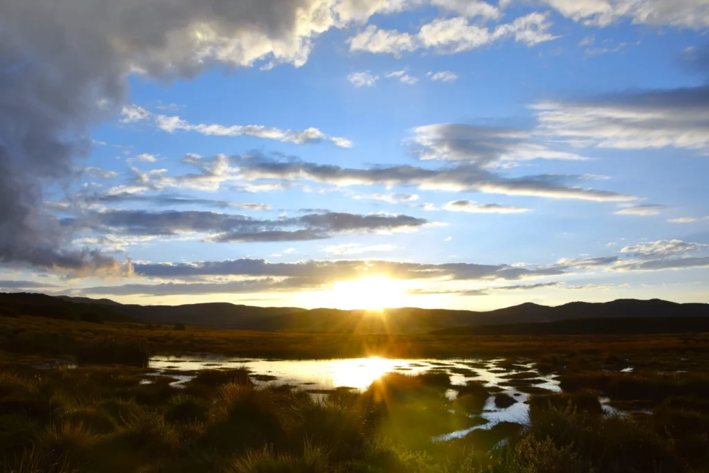 The Aberdares Sunset