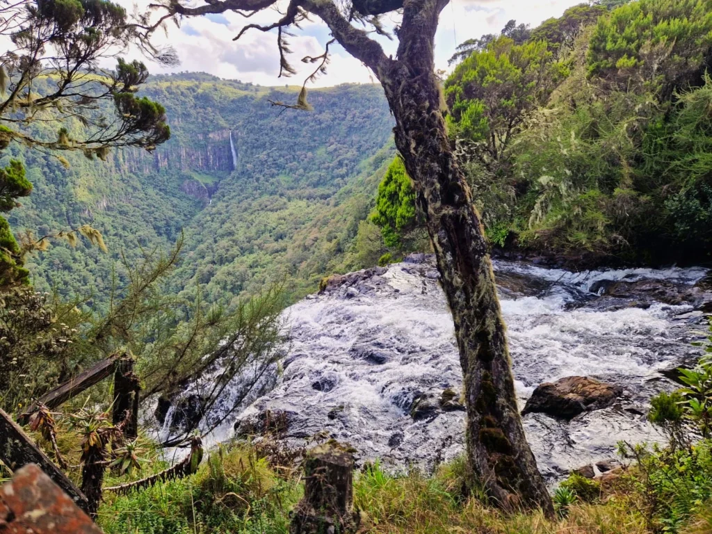The Aberdares waterfalls