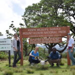 Best time to climb Mount Kenya with clear alpine views near Point Lenana