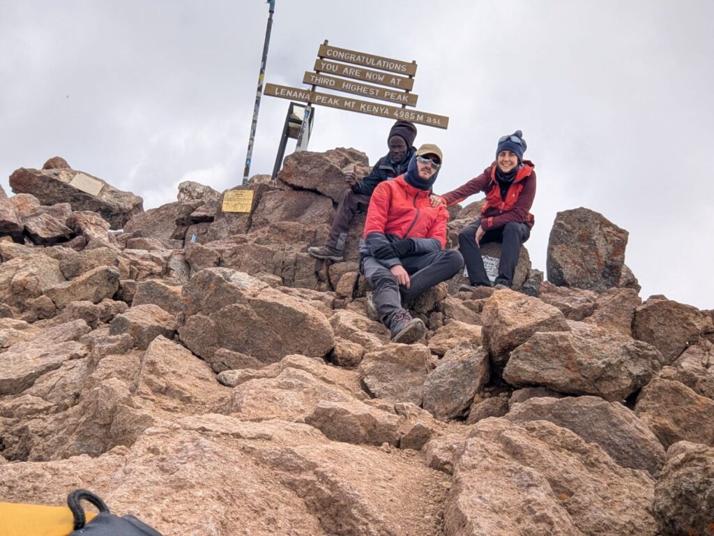 Mount Kenya trekking for beginners on a forest trail approach