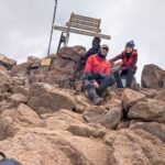 Mount Kenya trekking for beginners on a forest trail approach