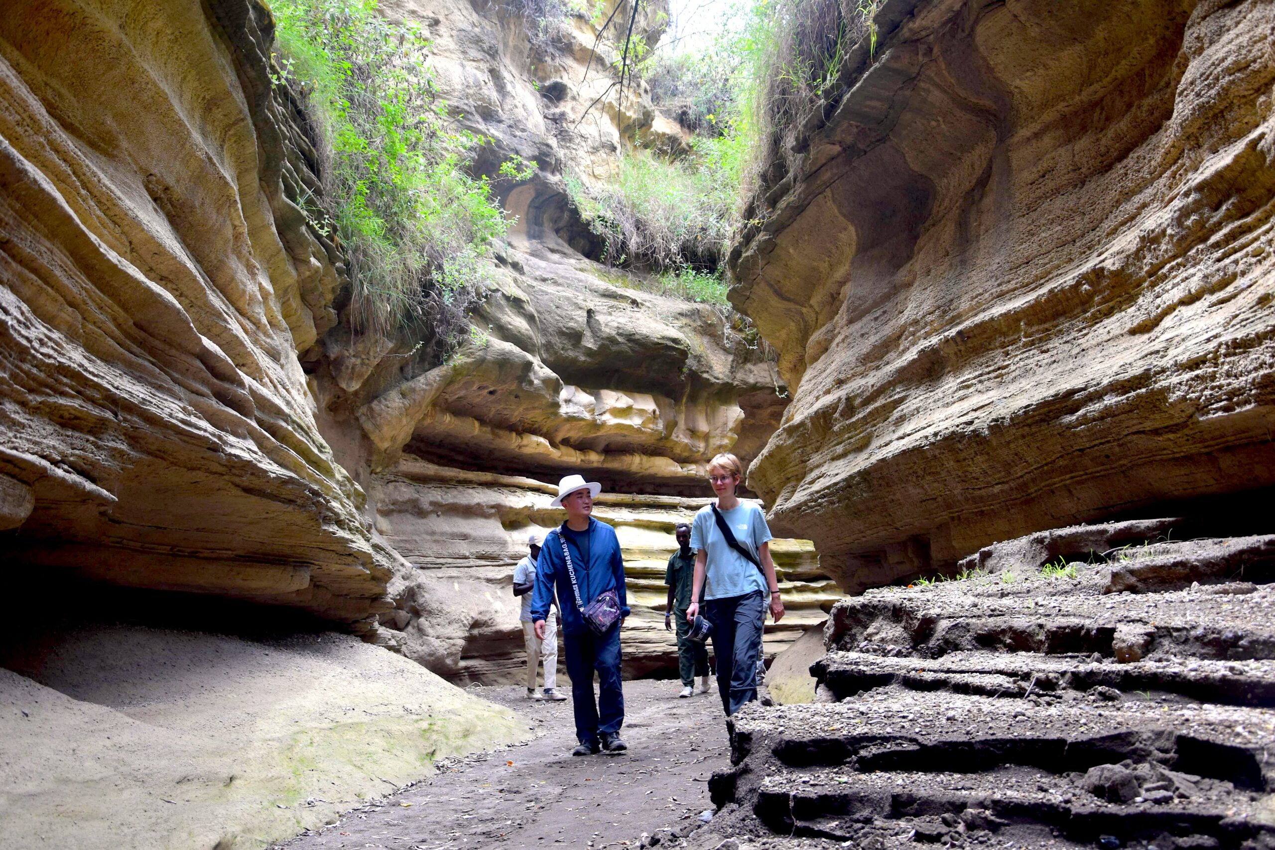 Ol Njorowa Gorge in Hell's Gate National Park Kenya
